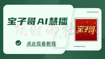 宝子哥AI慧播教程